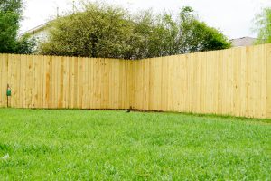 wood fencing